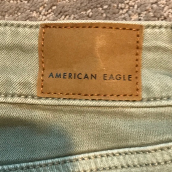 American Eagle Navy Green Women’s Jeggings - Picture 4 of 5